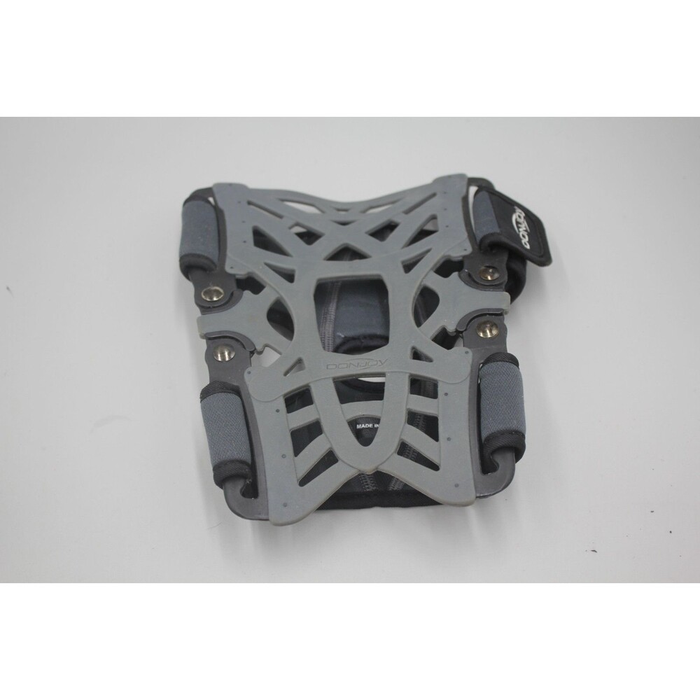 DonJoy Reaction Web Knee Brace Support Small X-Small S/XS Gray HTF Stretchy